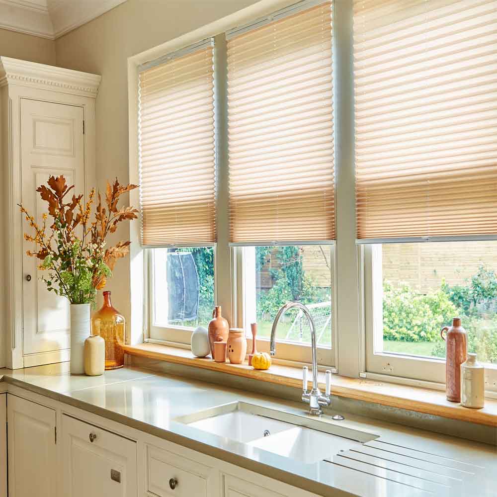 Pleated blinds in Slough