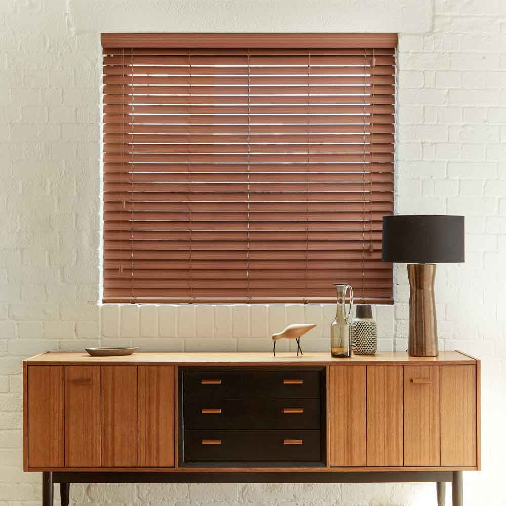 Wooden blinds in Slough